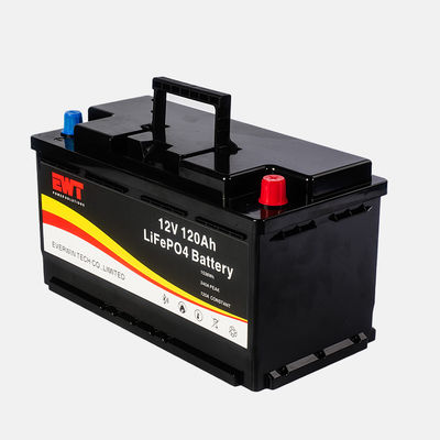 ভ্রমণ লি আয়রন ফসফেট ব্যাটারি 120Ah 12.8V লিথিয়াম আয়ন LiFePO4 ব্যাটারি