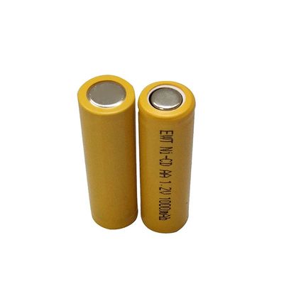 কেনা কাস্টমাইজড নিকেল ক্যাডমিয়াম ব্যাটারি 1300mAh NiCd রিচার্জেবল ব্যাটারি প্যাক online manufacture