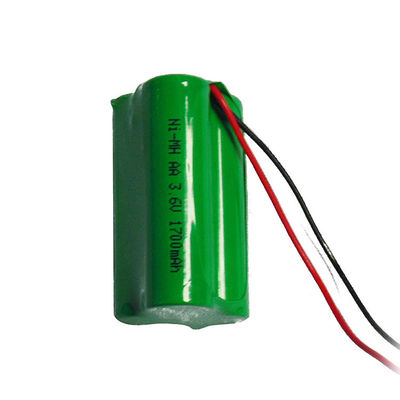 কেনা 1700mah AA Nimh রিচার্জেবল ব্যাটারি প্যাক 3.6V Nimh ব্যাটারি অনলাইনে উৎপাদন
