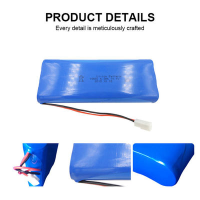কেনা 3s2p 11.1v 5200mah ব্যাটারি প্যাক লি আইওন 18650 ব্যাটারি প্যাক কাস্টমাইজড online manufacture