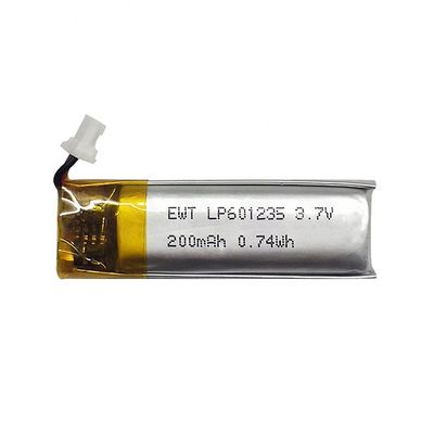 কেনা 601235 লিথিয়াম পলিমার ব্যাটারি 300mAh 400mAh 3.7V 200mAh LiPo ব্যাটারি online manufacture