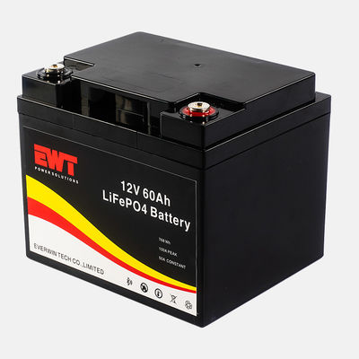 কেনা আউটডোর সৌর সিস্টেম রিচার্জযোগ্য 12V লিথিয়াম এলএফপি ব্যাটারি 12.8V 60Ah লিথিয়াম আয়রন ফসফেট ব্যাটারি বিএমএস সহ online manufacture