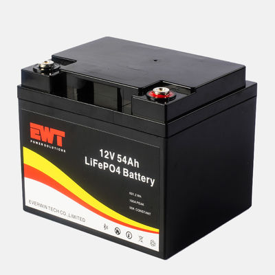 কেনা বাণিজ্যিক LiFePO4 স্টোরেজ ব্যাটারি 12.8V 54Ah লিথিয়াম ব্যাটারি online manufacture