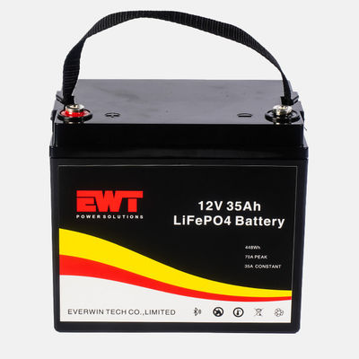 কেনা 12.8V প্রতিস্থাপন লিথিয়াম LiFePO4 ব্যাটারি প্যাক ইলেকট্রিক পাওয়ার সিস্টেম 12V 35Ah লিথিয়াম আয়রন ফসফেট ব্যাটারি online manufacture