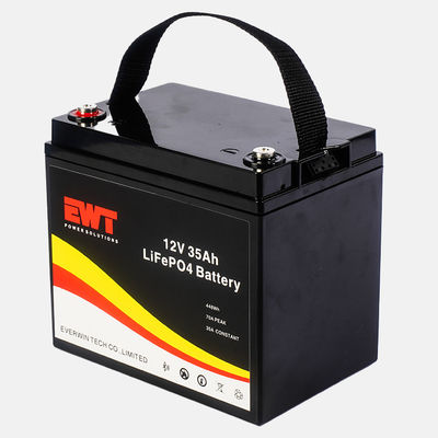 কেনা সৌর শক্তি সিস্টেম 12V 35Ah লিথিয়াম আয়রন ফসফেট ব্যাটারি 12.8V LiFePO4 LFP লিথিয়াম ব্যাটারি প্যাক BMS সঙ্গে online manufacture