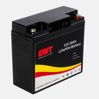 কেনা 20Ah LiFePO4 12V লিথিয়াম আয়রন ফসফেট ব্যাটারি স্কুটারের জন্য দীর্ঘায়ু online manufacture