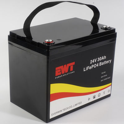 কেনা 24V 30Ah LiFePO4 ব্যাটারি 756Wh গভীর চক্র লিথিয়াম আয়ন ব্যাটারি ইউপিএসের জন্য online manufacture