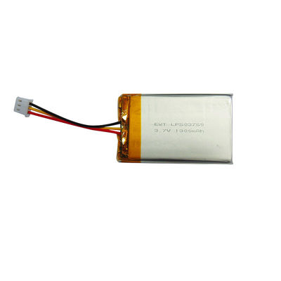 কেনা সিলভার লিথিয়াম পলিমার ব্যাটারি LP503759 3.7V 1300MAH ওভারচার্জ সুরক্ষা সহ সিলভার আকৃতি এবং রঙ অনলাইনে উৎপাদন