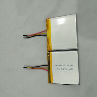 কেনা LP525060 3.7V 2000mAh লিথিয়াম পলিমার ব্যাটারি IEC62133 এবং সিই সার্টিফিকেশন সহ অনলাইনে উৎপাদন