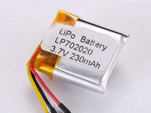কেনা LP702020 3.7V 230MAH লিথিয়াম পলিমার ব্যাটারি Pcm -10C -65C স্টোরেজ টাইপ সহ অনলাইনে উৎপাদন