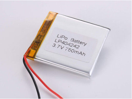 কেনা LP404242 3.7V 750MAH ROHS Certified Lithium Polymer Battery -20°C To 60°C for Your B2B Requirements অনলাইনে উৎপাদন