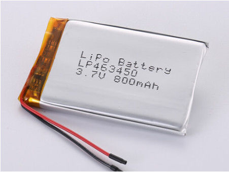 কেনা LP463450 3.7V 800MAH Li-polymer Battery CE Certificates OEM ODM Supported Chemical Composition online manufacture