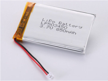 কেনা LP503450 3.7V 850MAH Li-polymer Battery High Capacity for Power Users Oem Odm Supported CE Certificates online manufacture