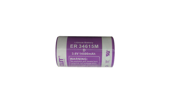কেনা উচ্চ-ক্ষমতার ER34615M 3.6V 14500mAh লিথিয়াম ব্যাটারি স্মার্ট মিটার, IoT ডিভাইস এবং ব্যাকআপ সিস্টেমের জন্য অনলাইনে উৎপাদন