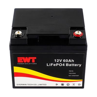 EWT ব্যাকআপ এনার্জি সিস্টেম LiFepo4 12v 60ah ব্যাটারি প্যাক