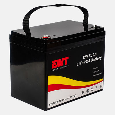 12V লিথিয়াম আয়রন ফসফেট ব্যাটারি IFR32700 12.8V 85Ah সৌর শক্তির জন্য লিথিয়াম আয়ন LFP ব্যাটারি প্যাক