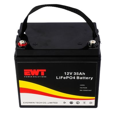 স্কুটার ব্যাটারি 12V 35AH রিচার্জেবল ব্যাটারি প্যাক ব্লুটুথ ফাংশন সহ