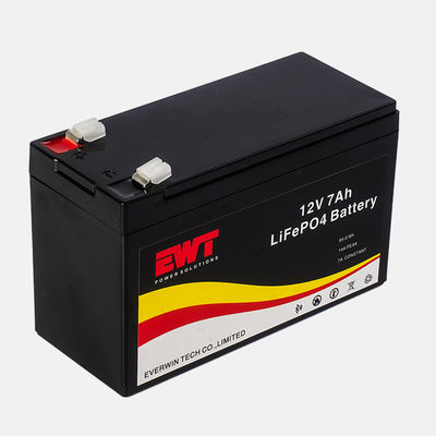 হোম শক্তি সঞ্চয় 12V LiFePO4 লিথিয়াম ব্যাটারি প্রতিস্থাপন 12.8V 7Ah লিথিয়াম আয়রন ফসফেট ব্যাটারি প্যাক