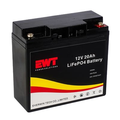 বিএমএস লি-আয়ন রিচার্জেবল ব্যাটারি প্যাক 0.2C 12.8V 20ah Lifepo4 ব্যাটারি