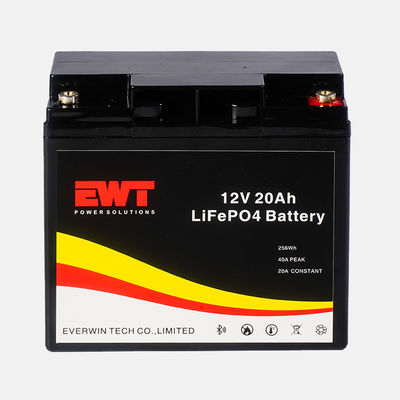OEM / ODM 12V লিথিয়াম আয়রন ফসফেট ব্যাটারি 12.8V 20Ah Lifepo4 ব্যাটারি প্যাক