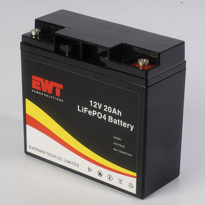 প্রতিস্থাপন সীসা-এসিড ব্যাটারি 12V 20AH লিথিয়াম আয়রন ফসফেট ব্যাটারি প্যাক