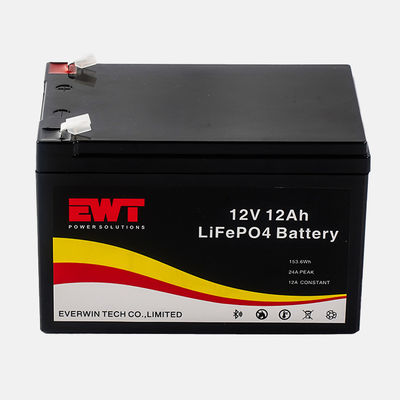 IFR26650 4S 12AH 12V Lifepo4 ব্যাটারি প্যাক EWT সাপোর্ট থেকে কাস্টমাইজড ব্যাটারি আকার