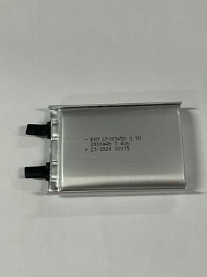 3.7V নামমাত্র ভোল্টেজ সিলভার পাতলা ফিল্ম ব্যাটারি বিভিন্ন অ্যাপ্লিকেশনের জন্য পাওয়ার সোর্স