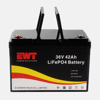 উচ্চ ক্ষমতা LiFePO4 36V 50Ah লিথিয়াম আয়রন ফসফেট ব্যাটারি মডিউল 51.2V নামমাত্র ভোল্টেজ সঙ্গে