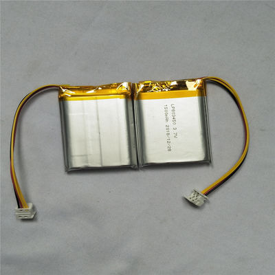 LP803450 3.7V 1500mAh সেল পিসিবি সুরক্ষা স্রাব সুরক্ষা উপর নিরাপত্তা বৈশিষ্ট্য সঙ্গে লিথিয়াম পলিমার ব্যাটারি