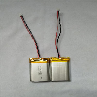 সুরক্ষা বৈশিষ্ট্য LP103450 3.7V 1800mAh লিথিয়াম পলিমার পাওয়ার প্যাক লি-পলিমার সেল সহ