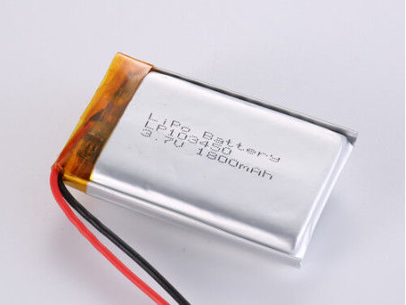 LP103450 3.7V 1800MAH লিথিয়াম আয়ন ব্যাটারি নির্মাতারা EWT লোগো লিথিয়াম পলিমার ব্যাটারি চার্জযোগ্য মুদ্রা ক্ষমতা