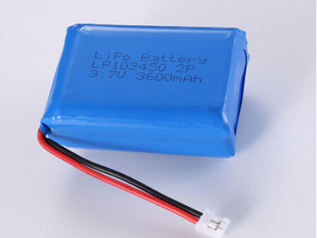 LP103450 3.7V 3600mAh লি-আয়ন ব্যাটারি নির্মাতারা লিপো ব্যাটারি লিথিয়াম পলিমার ওপেন ভোল্টেজ সহ পুনরায় চার্জযোগ্য মডেল নাম