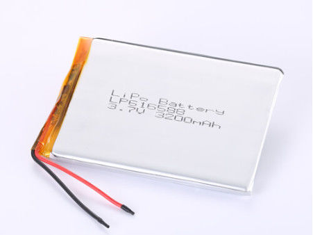LP616588 3.7V 3200MAH লিথিয়াম আয়ন ব্যাটারি নির্মাতারা সংযোজক টাইপ কাস্টমাইজড লিথিয়াম পলিমার ব্যাটারি শর্ট সার্কিট সুরক্ষা নিরাপদ সঞ্চয় নিশ্চিত