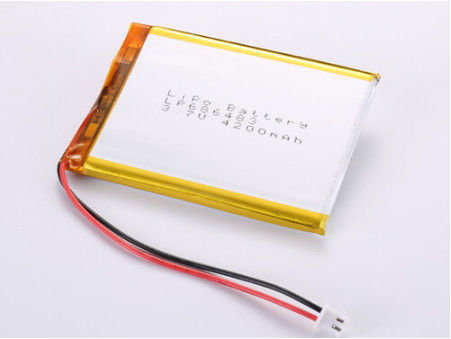 LP686483 3.7V 4200MAH লি-আয়ন ব্যাটারি 20C -60C তাপমাত্রা পরিসীমা জন্য উত্পাদন উচ্চ ক্ষমতা LiPo প্যাক মধ্যে উত্পাদিত
