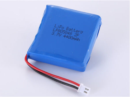 ওপেন ভোল্টেজ 3.7V লিথিয়াম পলিমার ব্যাটারি LP805048 4400MAH দীর্ঘস্থায়ী চরম তাপমাত্রার জন্য -20C -60C
