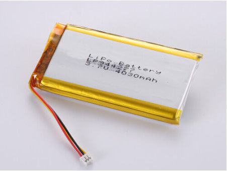 লিথিয়াম পলিমার ব্যাটারি LP944277 3.7V 4030MAH চরম তাপমাত্রার জন্য রিচার্জেবল সেল -20C -60C ওপেন ভোল্টেজ 3.7V