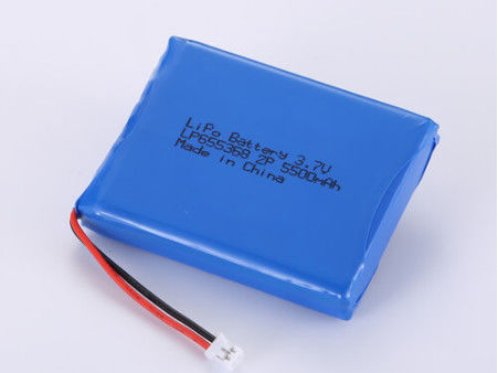 LP655368 3.7V 5500MAH লিথিয়াম আয়ন ব্যাটারি নির্মাতারা লিথিয়াম পলিমার লিথিয়াম পলিমার রিচার্জেবল ব্যাটারি 1C ডিসচার্জ বর্তমান সহ