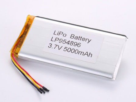 উচ্চ ক্ষমতা LiPo প্যাক 3.7V 5000MAH লি-আয়ন ব্যাটারি নির্মাতারা অন্যান্য অ্যানোড উপাদান মান 2-3 ঘন্টা চার্জিং সময়