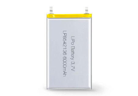 LP8542136 3.7V 6000MAH লিথিয়াম পলিমার রিচার্জেবল ব্যাটারি -20 থেকে 60 ডিগ্রি সেলসিয়াসে পোর্টেবল মেডিকেল ডিভাইসের জন্য