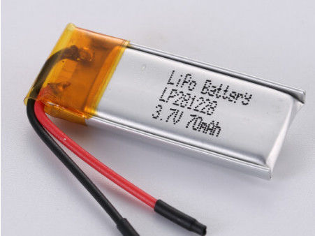 3.7V 70MAH লি-আইন ব্যাটারি নির্মাতারা চার্জযোগ্য ডিভাইসের জন্য নিখুঁত শক্তি সমাধান
