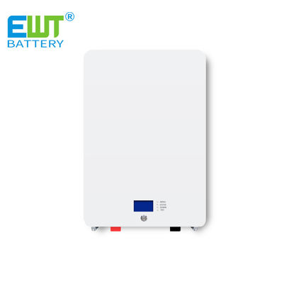 48v 100ah হোম ওয়াল মাউন্ট সৌর PV সেল লিথিয়াম আয়রন ফসফেট ব্যাটারি প্যাক