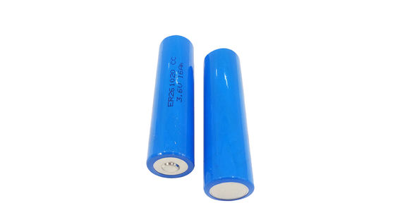ER261020 CC 3.6V 16AH কাস্টমাইজড শিপিং লিথিয়াম থিয়নিল ক্লোরাইড ব্যাটারি উচ্চ শক্তি ঘনত্ব সঙ্গে দীর্ঘস্থায়ী শক্তি প্রদান করে