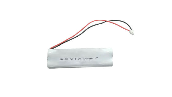 NI-CD 4.8V 1000MAH বাটন টপ টার্মিনাল টাইপ 72200 মেডিকেল ব্যাটারি -20°C থেকে 35°C মেডিকেল ডিভাইসের জন্য