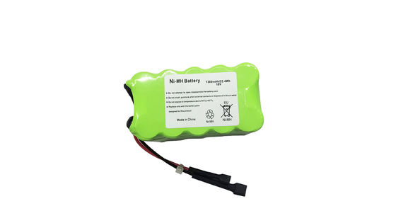 NI-MH 18V 1300MAH পরিবেশ-বান্ধব NiMH ব্যাটারি টেকসই সমাধানের জন্য রিচার্জেবল