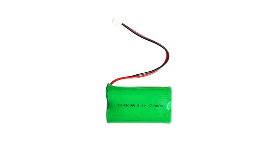 NI-MH 2.4V 1700MAH ABS কেস নিকেল মেটাল হাইড্রাইড ব্যাটারি -20°C থেকে 40°C পর্যন্ত শক্তি সঞ্চয় সমাধানের জন্য