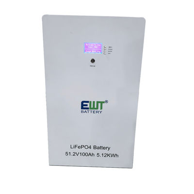 5kwh Solar Storage Lithium Battery 48V 51.2V 100Ah Battery Backup Wall-Mounted Power LiFePo4 LiFePO4 Cathode Materials